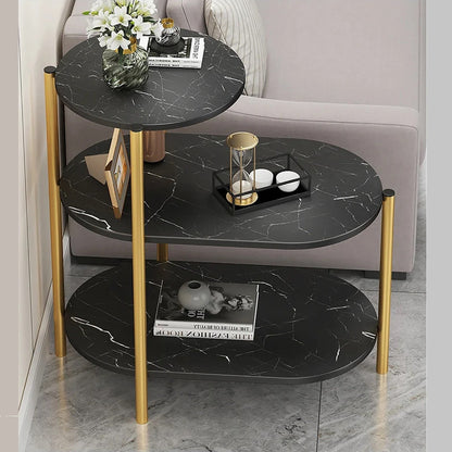 Mesa Centro 3 Niveles Mesa Auxiliar Decorativa Mesa Lateral