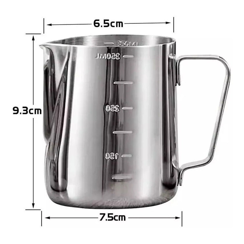 Jarra De Leche Espumante Jarra Para Texturizar Barismo 350ml
