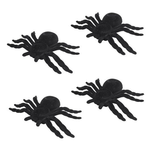 Pack X4 Decoracion Araña Halloween Pack Arañas Colgantes Eventos X4 Pack X4 Arañas Decorativas Negras Arcashopping Pack X4 Araña Decoracion Halloween Araña Decorativa Fiestas