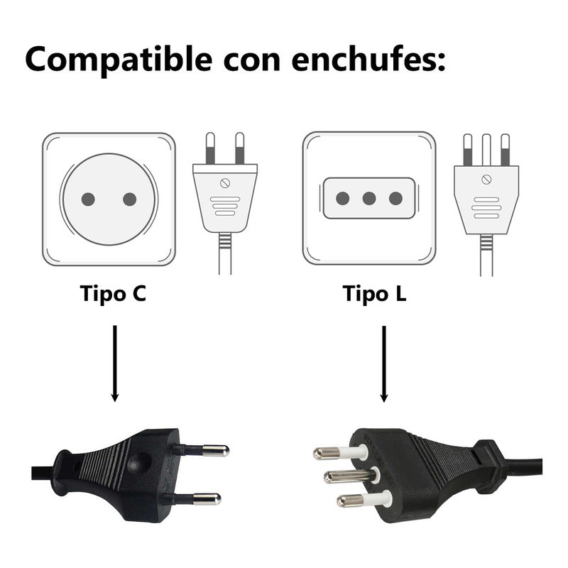 Alargadores Electricos Zapatilla Eléctrica 5 Posiciones Zapa