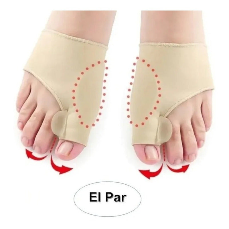 Pack X4 Corrector De Juanetes Separador Protector Juanetes