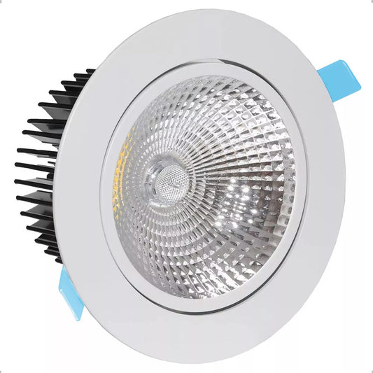 Lampara Led Techo Foco 16w Lampara Dormitorio Blanco Frio Lampara De Techo Redonda Led Embutida Luz Fria Arcashopping Focos Led Embutidos Luz Fria Luces Led Foco Led 16w