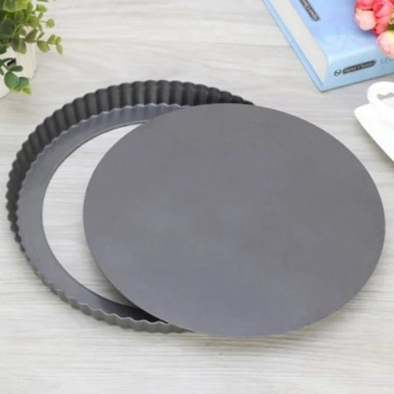 Pack X2 Molde Desmontable Tartaleta Molde Kuchen Molde 28 Cm