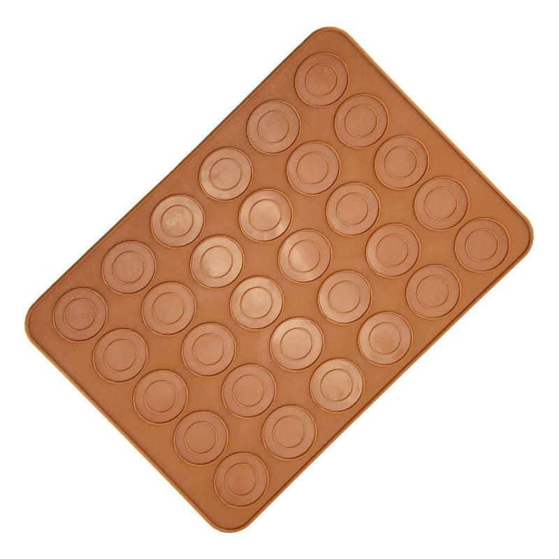 Molde Silicona Tapete Silicona Macarons Lamina Para Horno 30