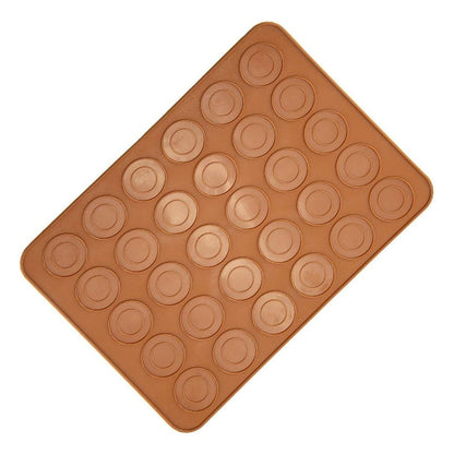 Molde Silicona Tapete Silicona Macarons Lamina Para Horno 30