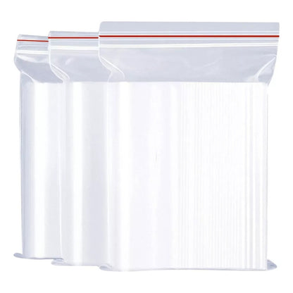 Pack 200 Bolsas Herméticas Transparente 8.5x12 Bolsa Plastic