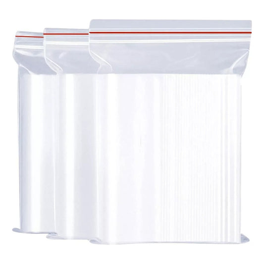 Pack 200 Bolsas Herméticas Transparente 8.5x12 Bolsa Plastic