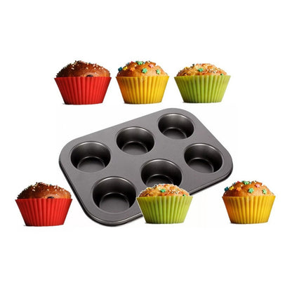 Moldes Cupcakes Moldes Cupcakes Baratos 6 Cupcake Muffins Color Gris