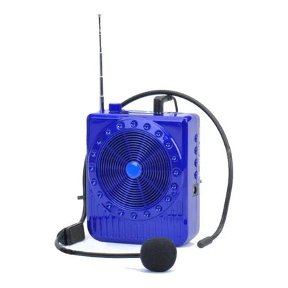 Megafono Amplificador Multi-funcion  Mp3 Usb Auricular Radio