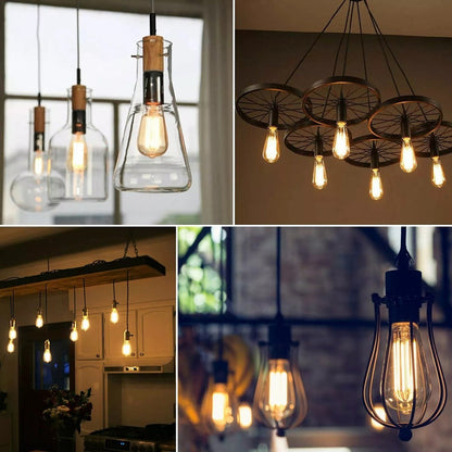 Ampolleta Vintage 6w E27 Filamento Luz Calida 2700k