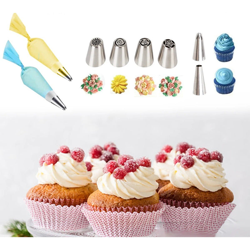 Kit Repostería Kit Accesorios Decoración Pasteles 236 Pcs