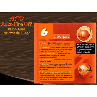 Extintor Portatil Seguridad Extintor Bola Contra Incendio