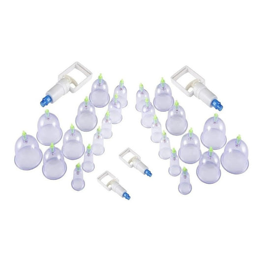 Pack X24 Ventosas Chinas Ventosas Al Vacío Masajes Y Terapia