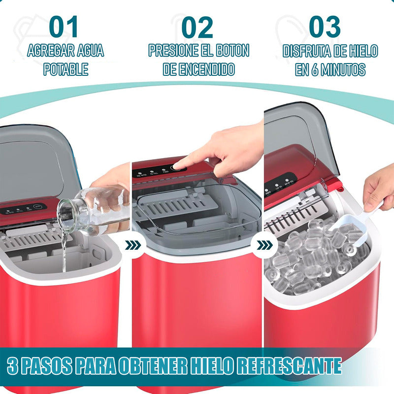 Maquina De Hielo Máquina Portátil Para Hacer Hielo Hielera Electrica Arcashopping Hielera Portatil Fabricadora De Hielo Maquina Para Hacer Cubos De Hielo Hielera Electrica Moderna