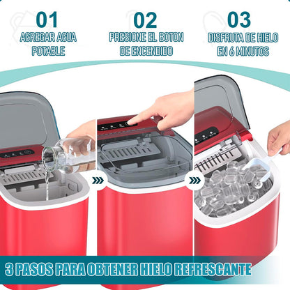 Maquina De Hielo Máquina Portátil Para Hacer Hielo Hielera Electrica Arcashopping Hielera Portatil Fabricadora De Hielo Maquina Para Hacer Cubos De Hielo Hielera Electrica Moderna