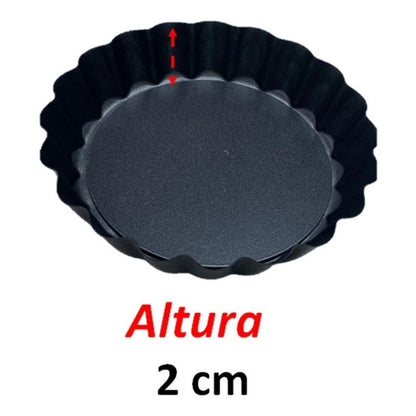 Moldes Mini Tartaleta Individual Kuchen Desmontable Tartalet