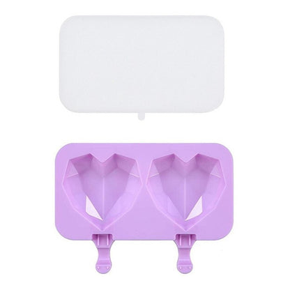Moldes De Silicona Para Helados Molde Paleta Helado Corazon