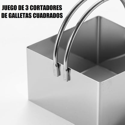 Cortador De Galleta Molde Cortador Masa De Galletas Cuadrado