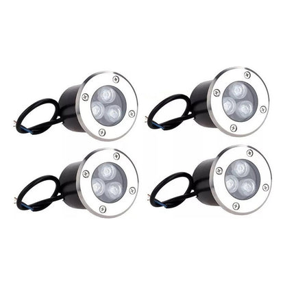 X4 Focos Embutidos Led Focos Embutidos Focos Piso 3 W Exteri