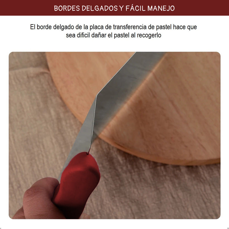 Pack X2 Elevador De Tortas Espátula Pala Levanta Queques