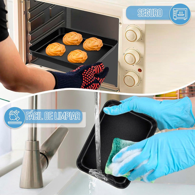 Bandeja Rectangular Queque Moldes De Queque Molde Para Torta