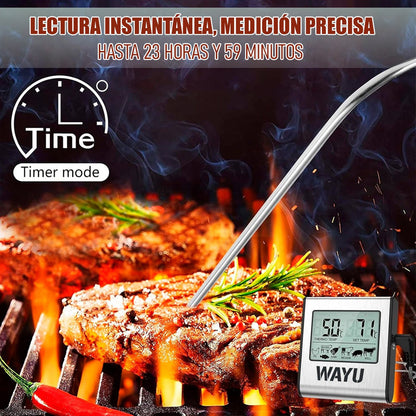 Termometro Para Carne Termómetro Digital Wayu Termometro