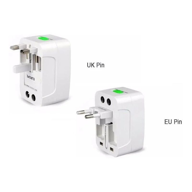 Adaptador De Enchufe Americano Universal Europeo Corriente