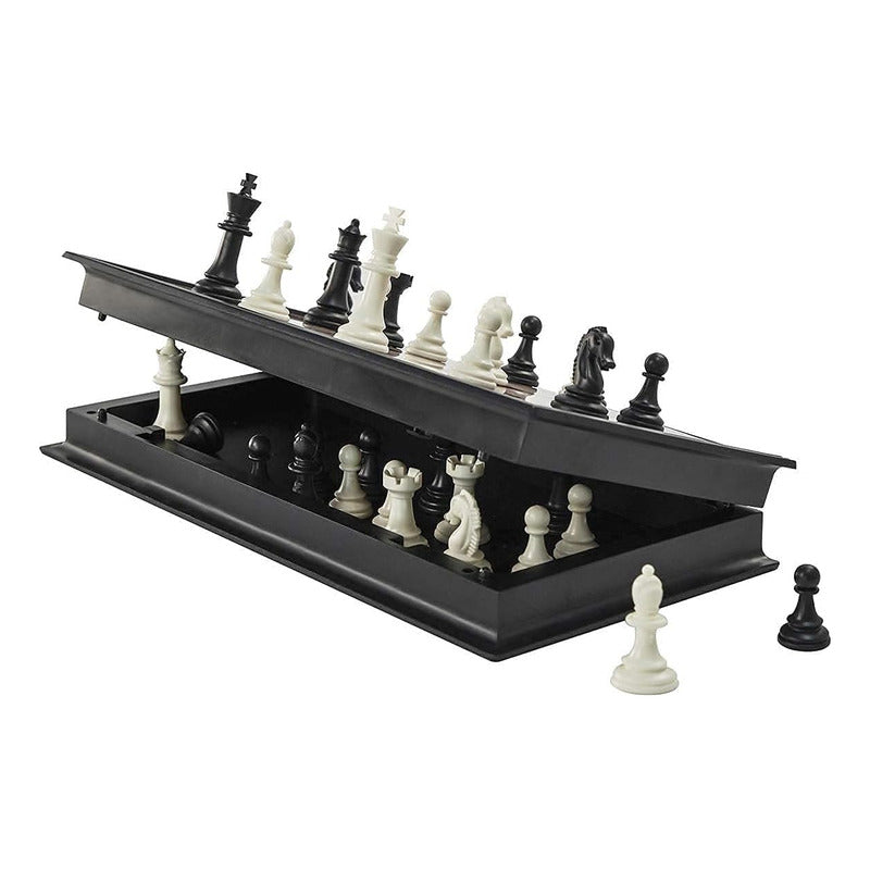 Tablero Ajedrez Plegable Ajedrez Magnético Juego De Ajedrez