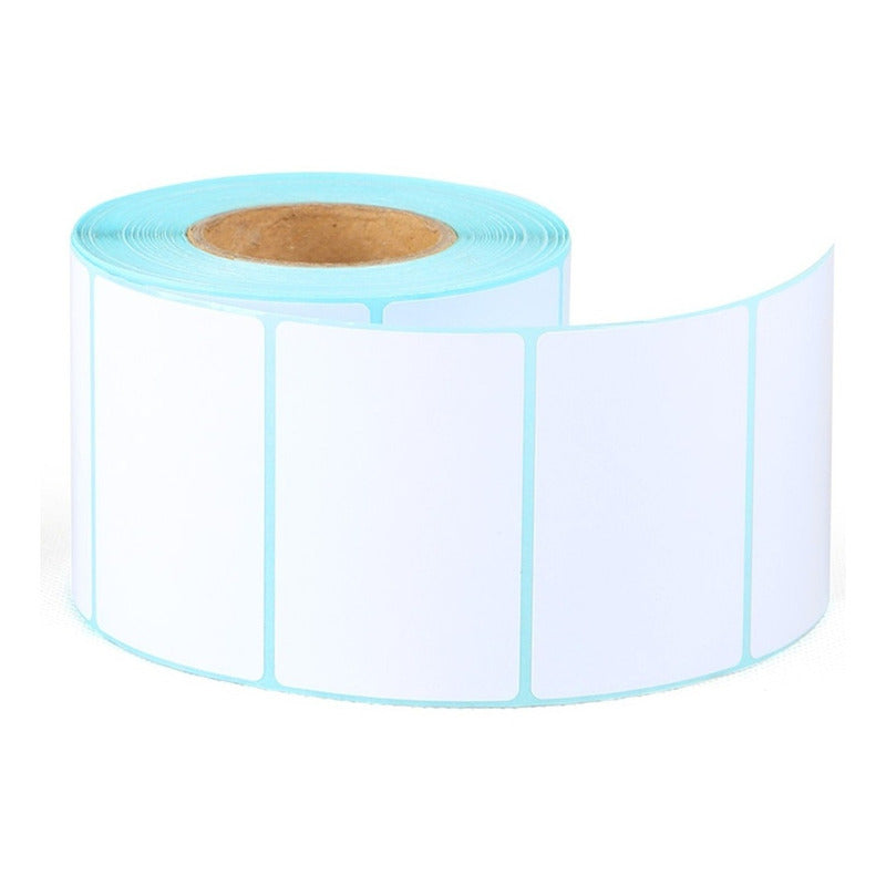 Pack X5 Rollo Etiquetas Térmicas Etiqueta Autoadhesiva 60x40mm Arcashopping Color Blanco