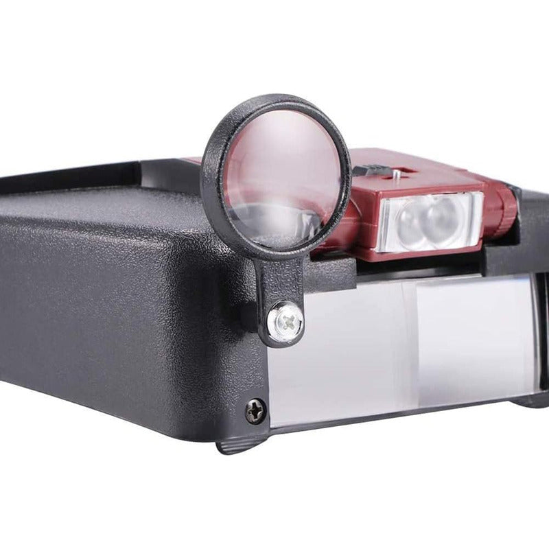 Lentes Lupa Cintillo Lupa Con Luz Lente Lupa Vicera Con Luz
