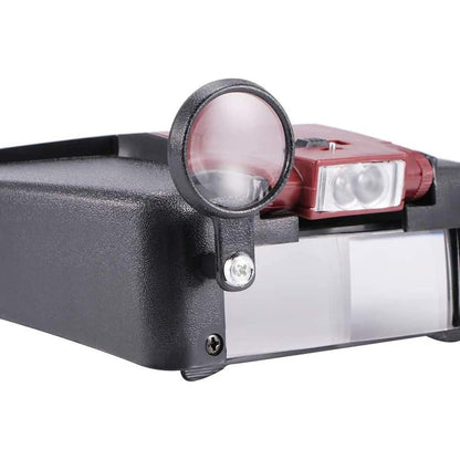 Lentes Lupa Cintillo Lupa Con Luz Lente Lupa Vicera Con Luz