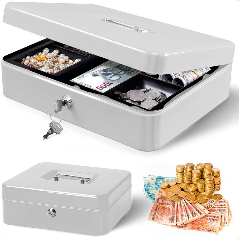 Cajas Fuertes Caja De Seguridad Caja De Dinero Metalica Llav