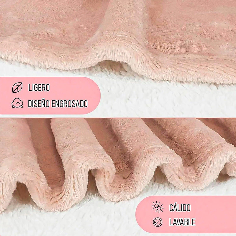 Poleron Chiporro Mujer Manta Polar Poleron Invierno Frazada