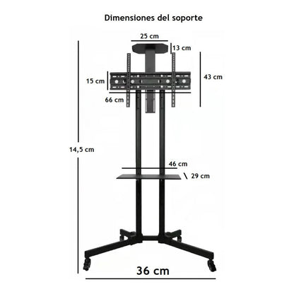 Soporte Tv Pedestal Soporte Para Smart Tv 32-65 Pulgadas