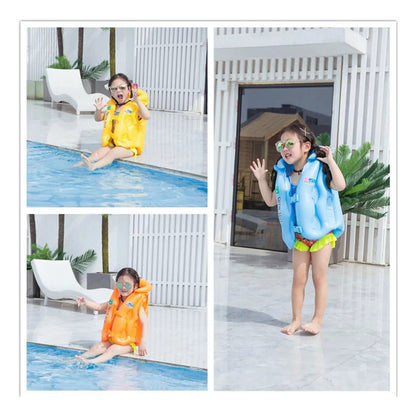 Flotador Niño Flotador Niña Chaleco Inflable Para Piscinas L