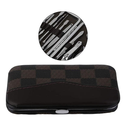 Pack X2 Set Manicure Permanente 12 Pieza Corta Cuticulas Pro