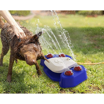 Fuente De Agua Para Mascota Rociador Dispensador Agua Perros