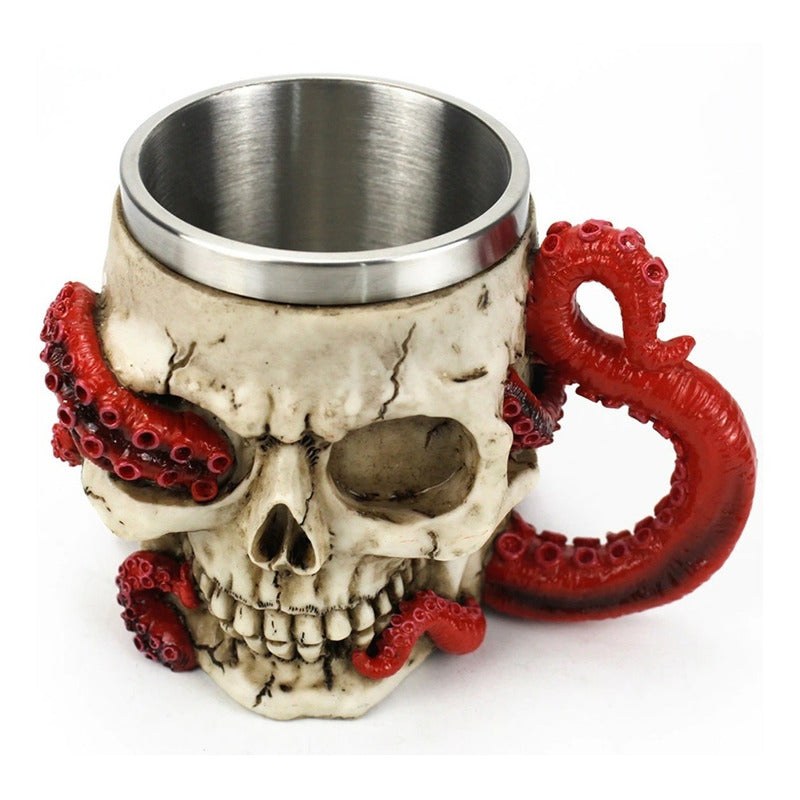 Tazon Grande Tazon Kraken Tazon Calavera Mug Acero Inox
