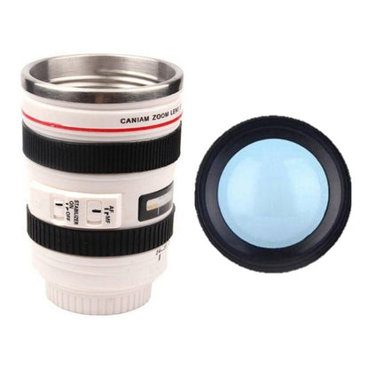 Tazon Taza Cafe Mug Tipo Lente De Camara Fotografica Alumini