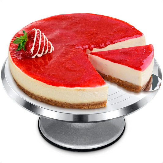 Base Giratoria Reposteria De Metal Profesional Base Torta Arcashopping Porta Torta Bases Para Tortas Plato Giratorio Para Tortas Soporte Profesional Torta Bandeja Giratoria De Tortas