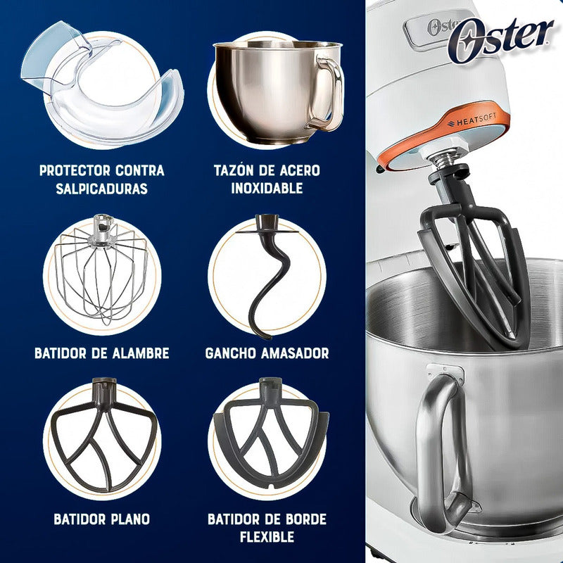 Batidora Amasadora Oster Batidora De Masa Amasadora Heatsoft