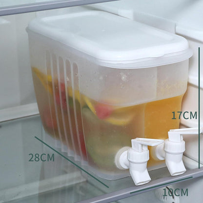 Jarras Jugo Bebidas Limonada Dispensadora Agua Doble Grifo