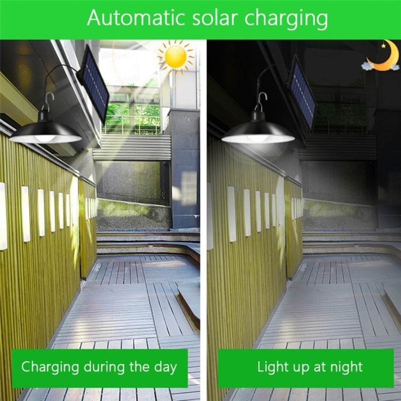 Ucgg Solar Luces Colgantes, Luz Colgante Solar De Doble C