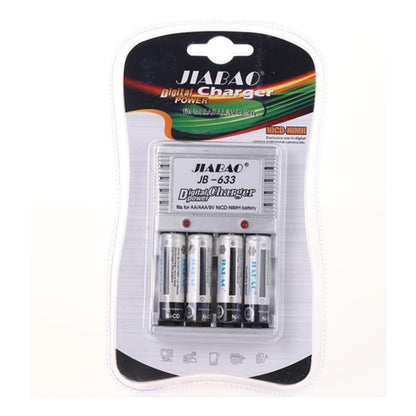 Pilas Aa Recargables Cargador Pilas Aa Cargador + 4 Pilas Aa