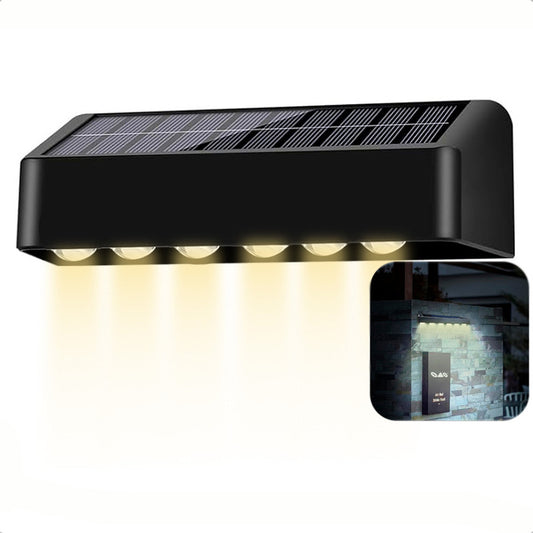 Aplique Solar Exterior Lampara Exterior Pared Lampara Muro