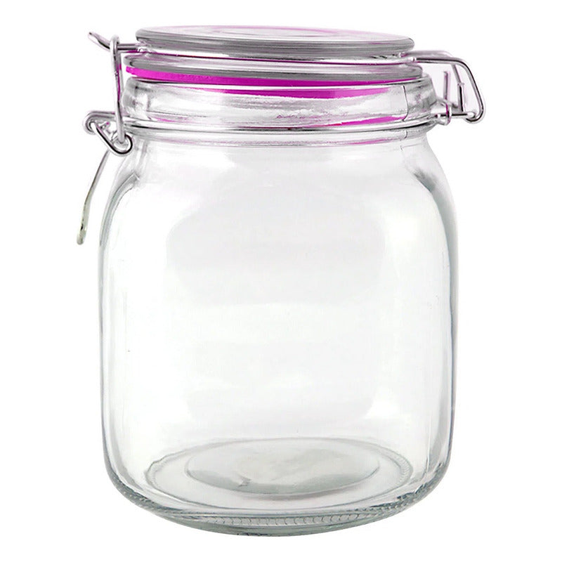 Frasco Hermético 750 Ml Contenedor Vidrio Keep