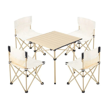 Juego Mesa Y Sillas Camping Plegable Portatil Mesa De Viaje