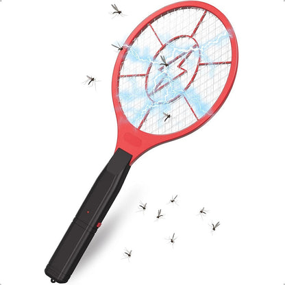 Mata Mosca Raqueta Electrica Recargable Insectos Mosquitos