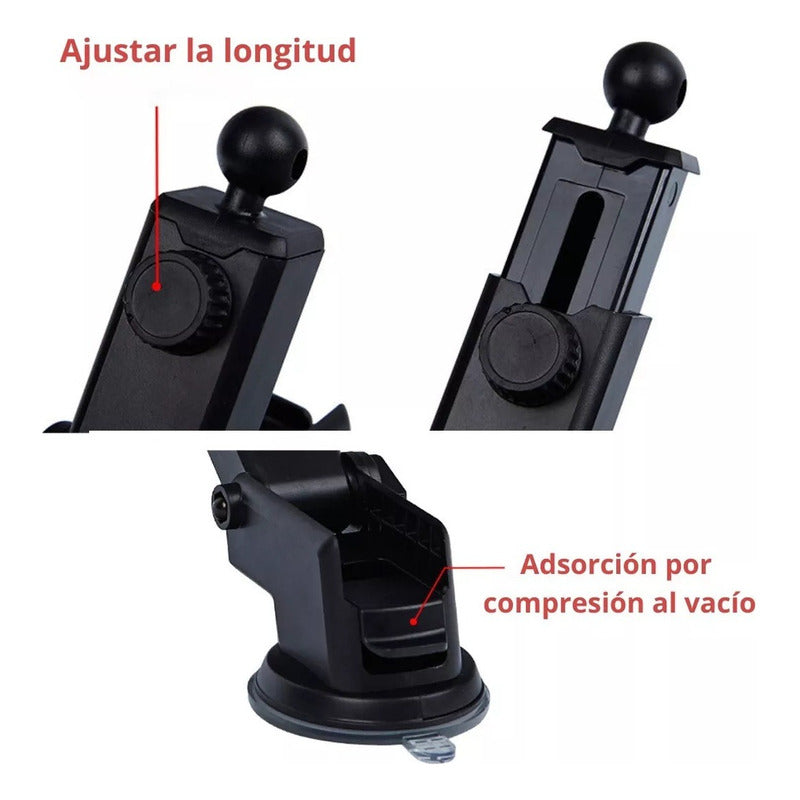 Soporte Celular Auto Porta Celular Auto Universal Gps