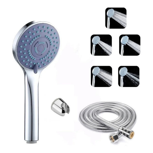 Set Ducha Con Manguera Y Soporte Ducha 5 Niveles